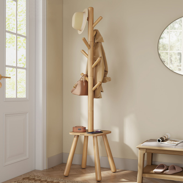 Καλόγερος Ρούχων Με Ράφι (33.6x33.6x175.8) Vasagle RCR033N01V2