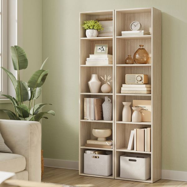 Βιβλιοθήκη Δαπέδου 6 Θέσεων (40x24x178.5) Vasagle LBC167L01