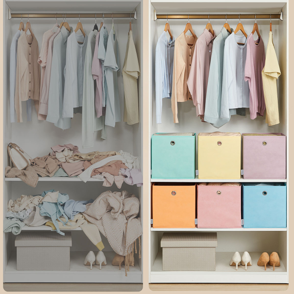 Κουτιά Αποθήκευσης (Σετ 6τμχ) Songmics RFB230X01