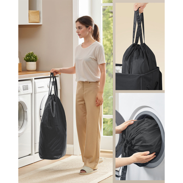 Καλάθι Απλύτων 3 Θέσεων (64x33x75) Songmics RLH013B01