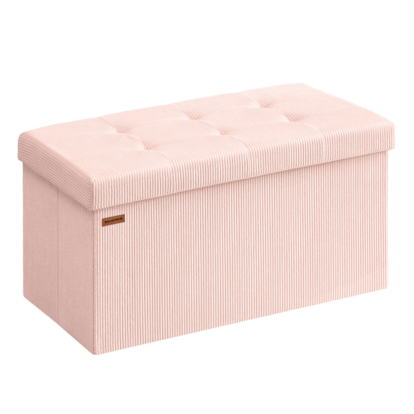 Ταμπουρέ Με Αποθηκευτικό Χώρο (76x38x38) Songmics LSF603R01