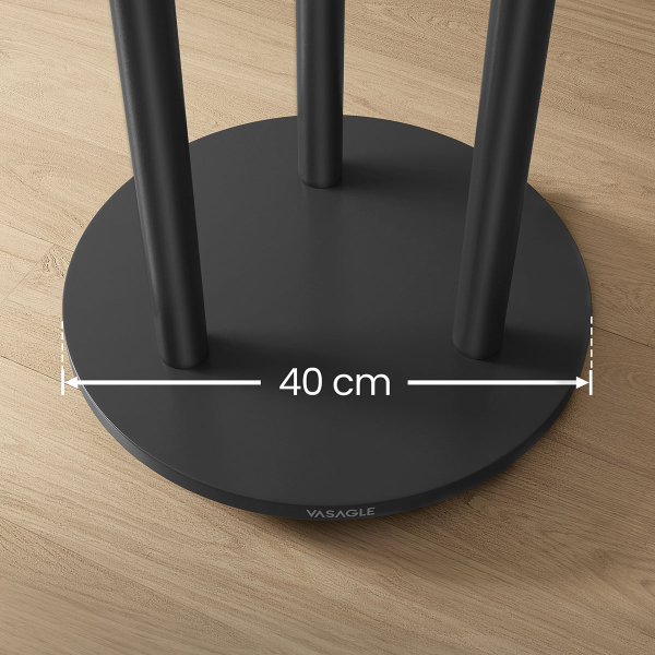 Καλόγερος Ρούχων Με Ράφια & Ροδάκια (Φ40x175) Vasagle RCR023B01