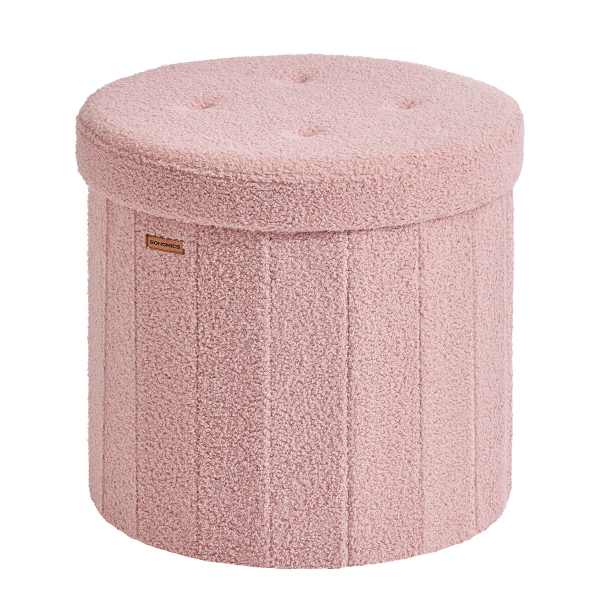 Σκαμπό Με Αποθηκευτικό Χώρο (47x47x45) Songmics LSF606R01