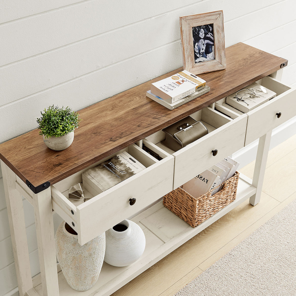 Κονσόλα Εισόδου (120x24x76) Vasagle LNT142WJ01