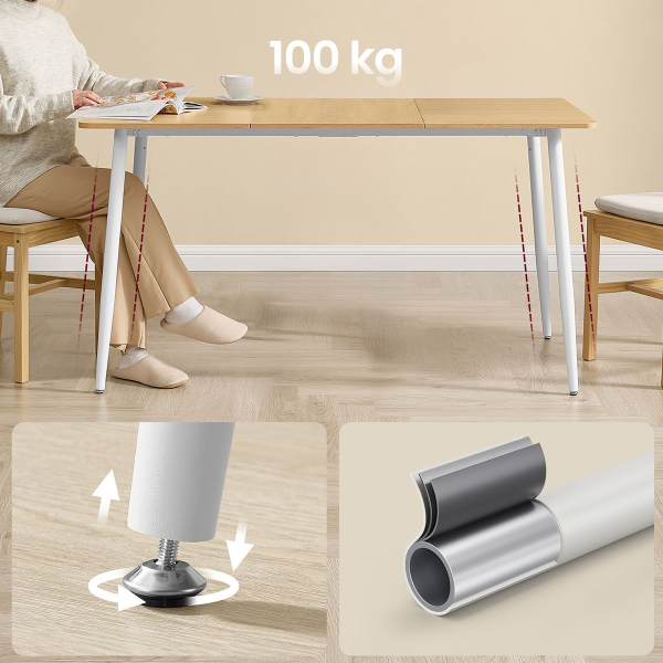 Τραπέζι Κουζίνας (140x75x75.5) Vasagle KDT100YA02V1