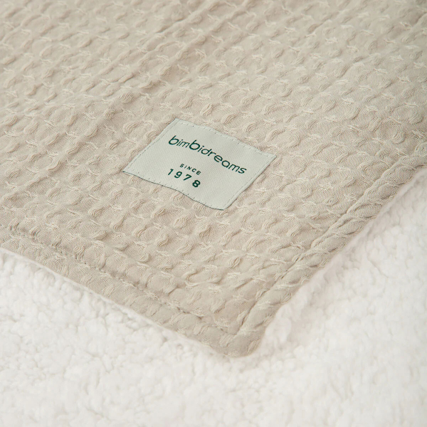 Κουβέρτα Fleece Αγκαλιάς (75x90) + Πανάκι Παρηγοριάς Bimbidreams Sage Green