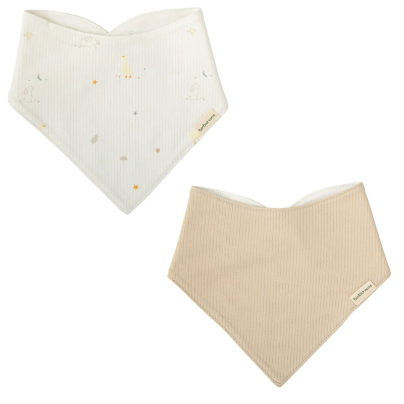 Σαλιάρες-Μπαντάνα (Σετ 2τμχ) Bimbidreams Happy Forest