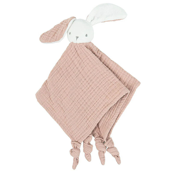 Κουβέρτα Fleece Αγκαλιάς (75x90) + Πανάκι Παρηγοριάς Bimbidreams Ροζ