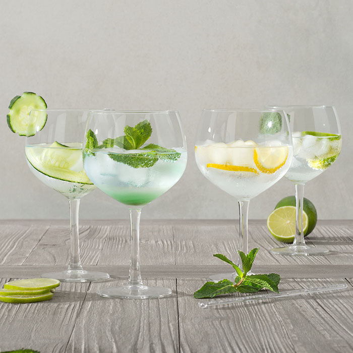 Ποτήρια Κοκτέιλ Gin Κολωνάτα (Σετ 4Τμχ) 700Ml S-D 160616 Home Είδη Σερβιρίσματος Spitishop