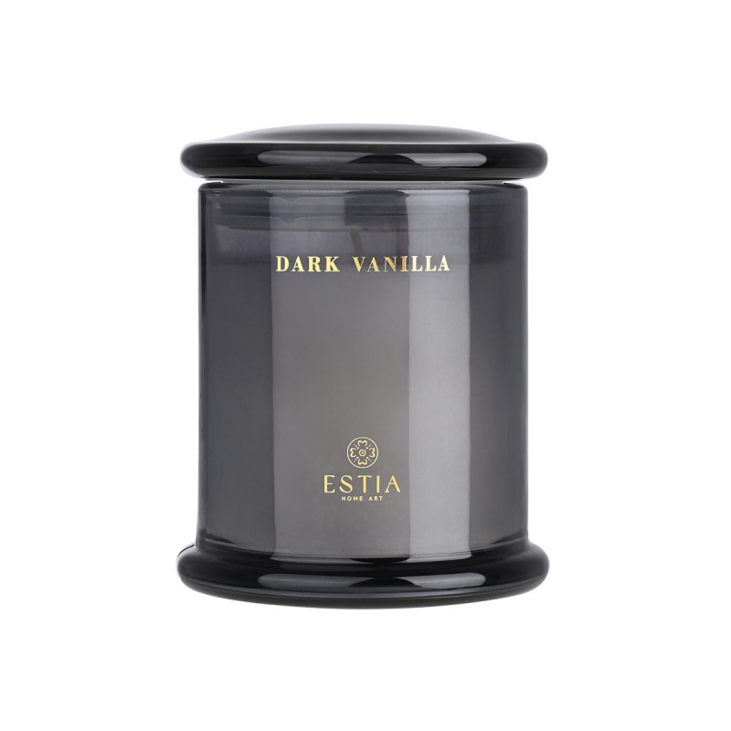 Κερί Αρωματικό 227gr Estia Dark Vanilla 04-36348