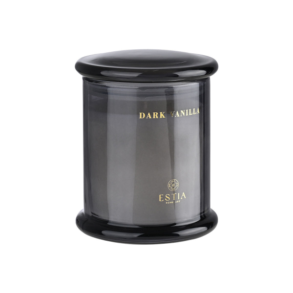 Κερί Αρωματικό 227gr Estia Dark Vanilla 04-36348