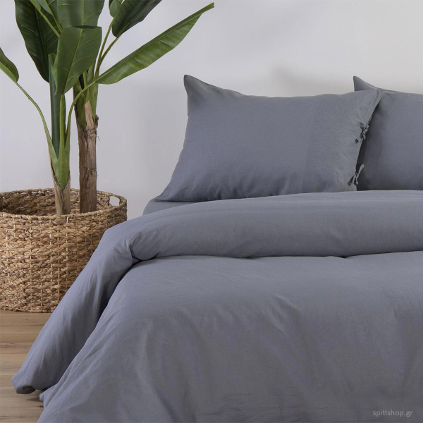 Σεντόνι King Size Επίπεδο (270x280) Nef-Nef Homeware Cotton Linen