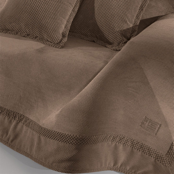 Αδιάβροχο Ριχτάρι Πολυθρόνας (170x150) Guy Laroche Rubicon Latte