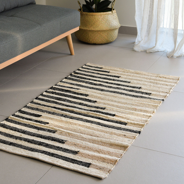 Χαλί Διαδρόμου (70x140) Ravelia Rothco Black