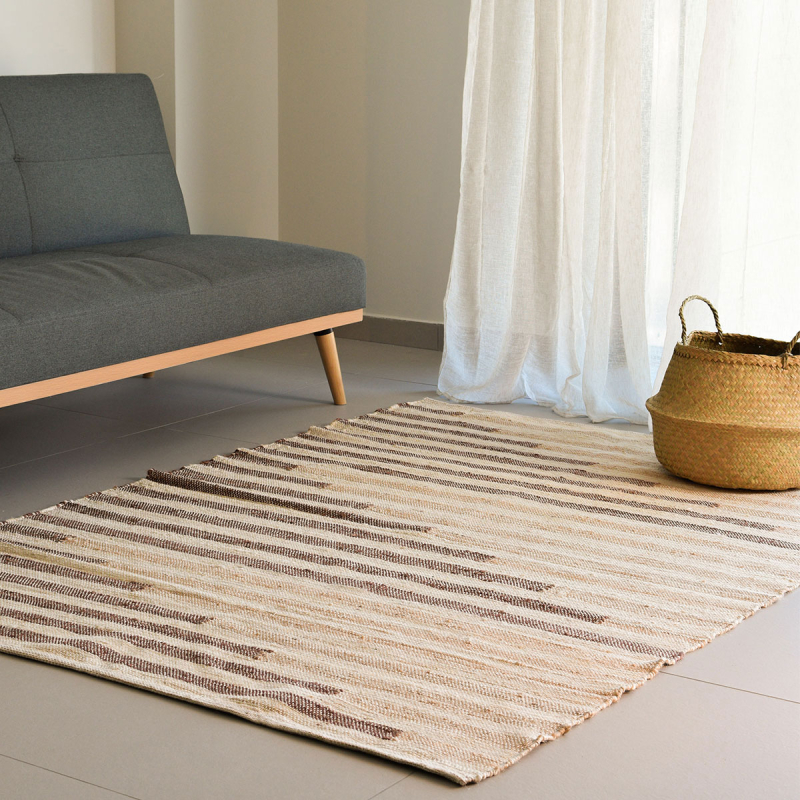 Χαλί Καλοκαιρινό (140x200) Ravelia Rothco Rust