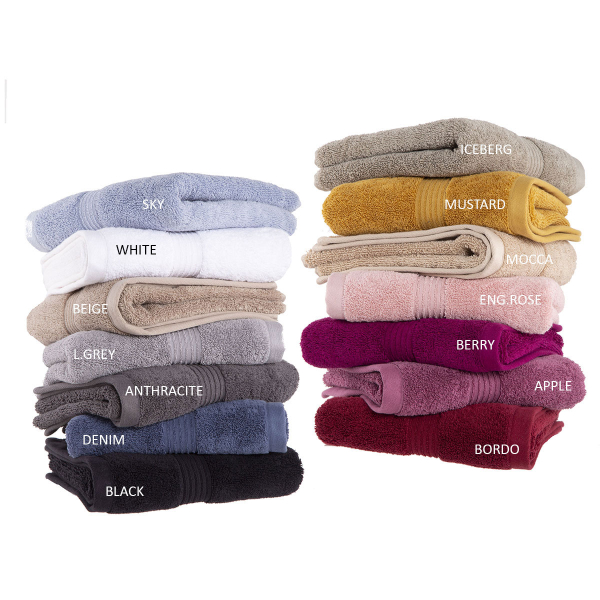 Πετσέτα Προσώπου (50x100) Nef-Nef Homeware Aegean 705gsm