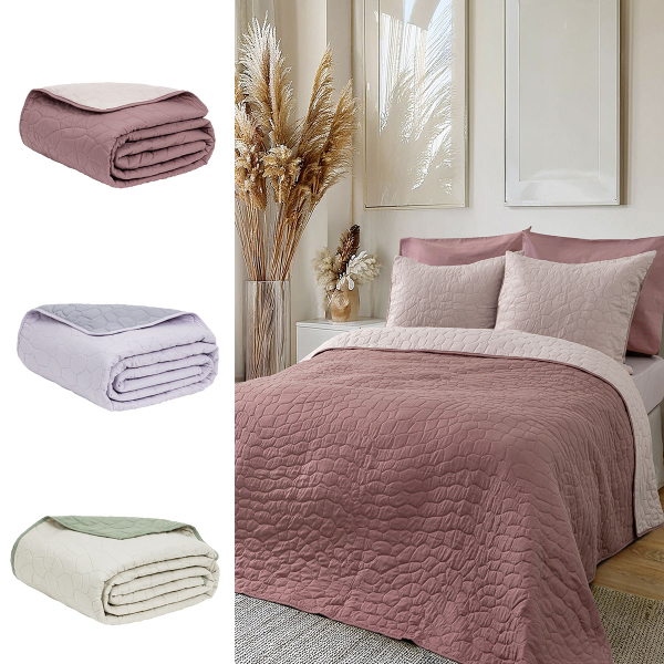 Κουβερλί Μονό (160x240) 2 Όψεων Nima Nala