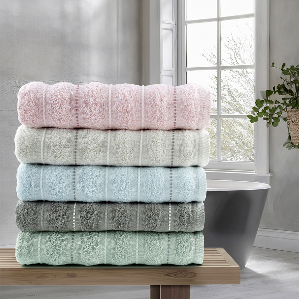 Πετσέτες Μπάνιου (Σετ 3τμχ) Nima Aura 450gsm