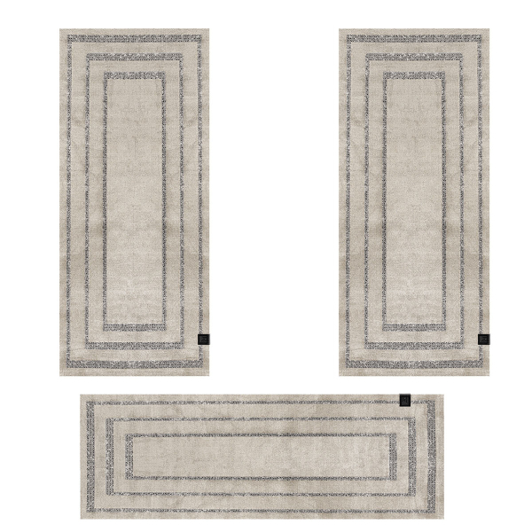 Χαλιά Κρεβατοκάμαρας (Σετ 3τμχ) Guy Laroche Form Vison