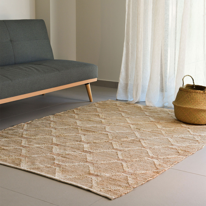 Χαλί Καλοκαιρινό (140x200) Ravelia Chainlink Rust