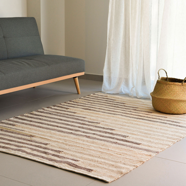 Χαλί Καλοκαιρινό (140x200) Ravelia Rothco Rust