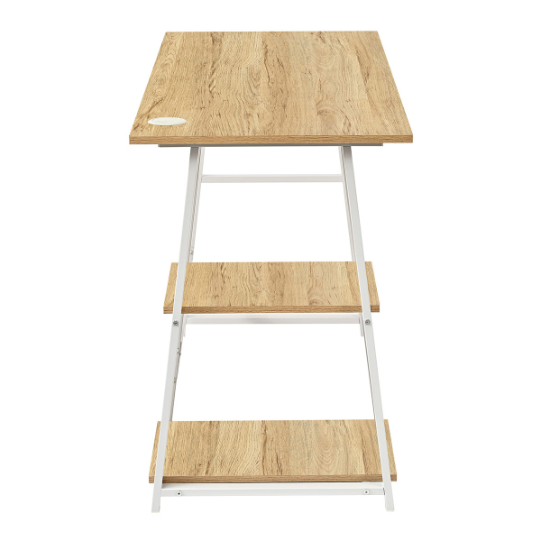 Γραφείο Υπολογιστή Με 2 Ράφια (120x50x73) Spitishop Muse