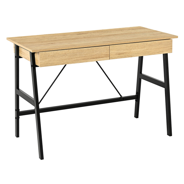 Γραφείο Υπολογιστή Με 2 Συρτάρια & Ντουλάπι (110x55x75) Spitishop Vivo