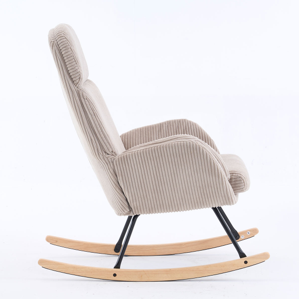 Πολυθρόνα Κουνιστή (94x67.5x106) Spitishop Bliss Mink