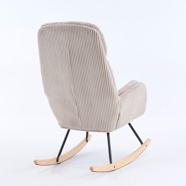 Πολυθρόνα Κουνιστή (94x67.5x106) Spitishop Bliss Mink