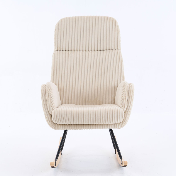 Πολυθρόνα Κουνιστή (94x67.5x106) Spitishop Bliss Cream