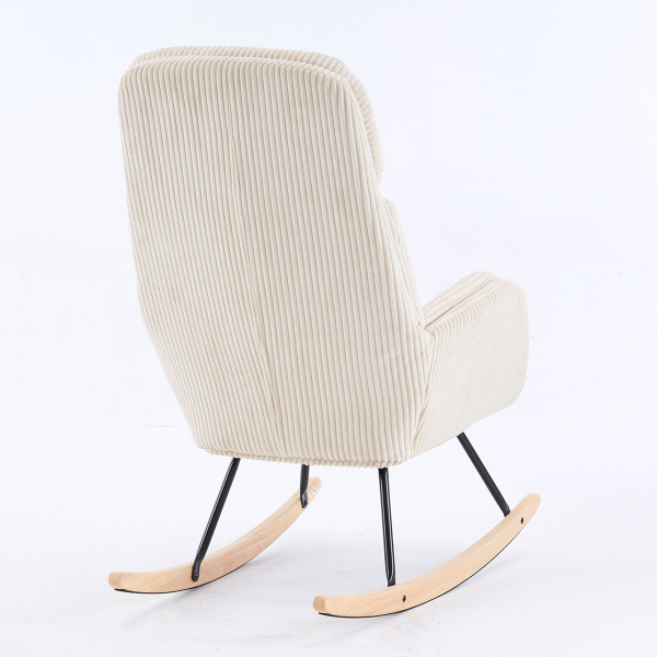 Πολυθρόνα Κουνιστή (94x67.5x106) Spitishop Bliss Cream