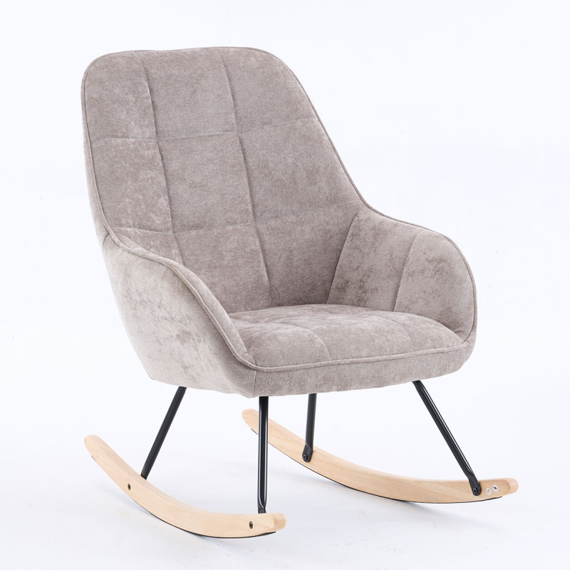 Πολυθρόνα Κουνιστή (89x71x94) Spitishop Harbor Taupe