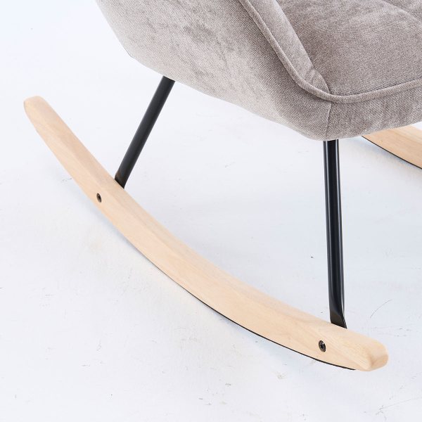 Πολυθρόνα Κουνιστή (89x71x94) Spitishop Harbor Taupe