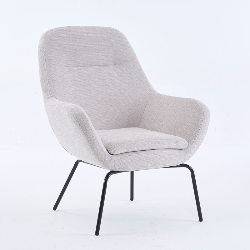 Πολυθρόνα (81.5x76x94.5) Spitishop Harbor Cloud Light Grey