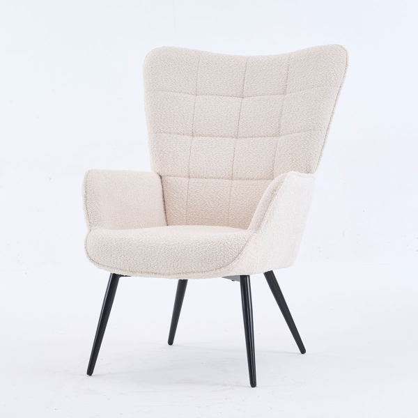 Πολυθρόνα Με Υποπόδιο (78x72x98) Spitishop Haven Beige