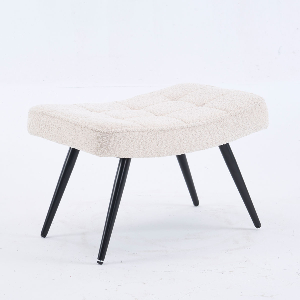 Πολυθρόνα Με Υποπόδιο (78x72x98) Spitishop Haven Beige