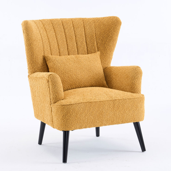 Πολυθρόνα (79x76.5x95.5) Spitishop Embrace Yellow