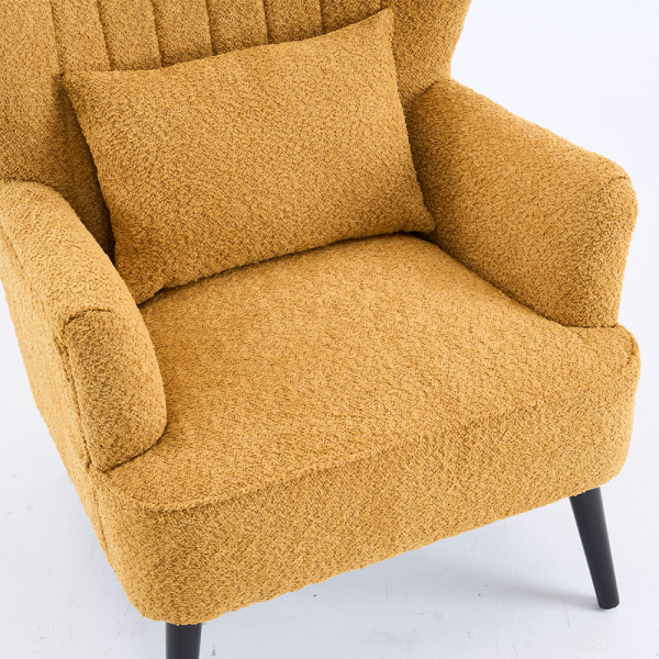 Πολυθρόνα (79x76.5x95.5) Spitishop Embrace Yellow