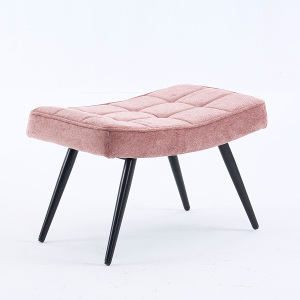 Πολυθρόνα Με Υποπόδιο (78x72x98) Spitishop Haven Pink