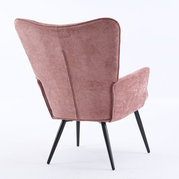 Πολυθρόνα Με Υποπόδιο (78x72x98) Spitishop Haven Pink