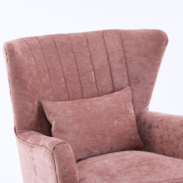 Πολυθρόνα (79x76.5x95.5) Spitishop Embrace Pink