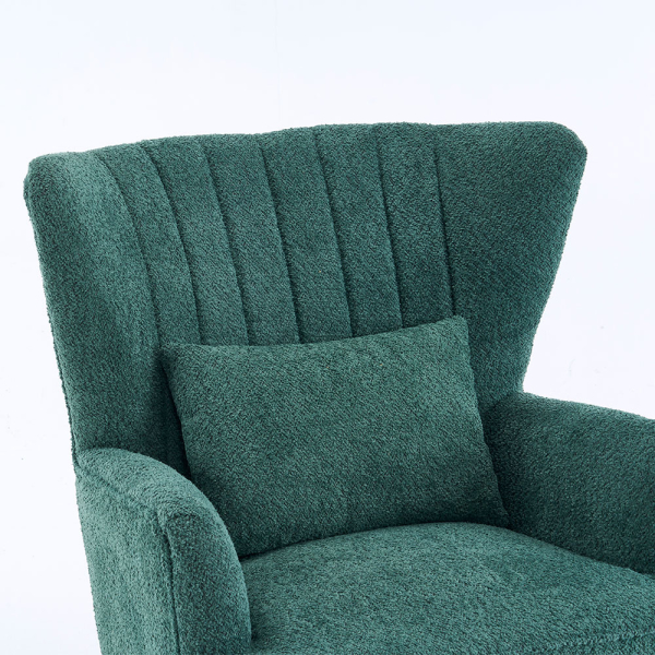 Πολυθρόνα (79x76.5x95.5) Spitishop Embrace Green