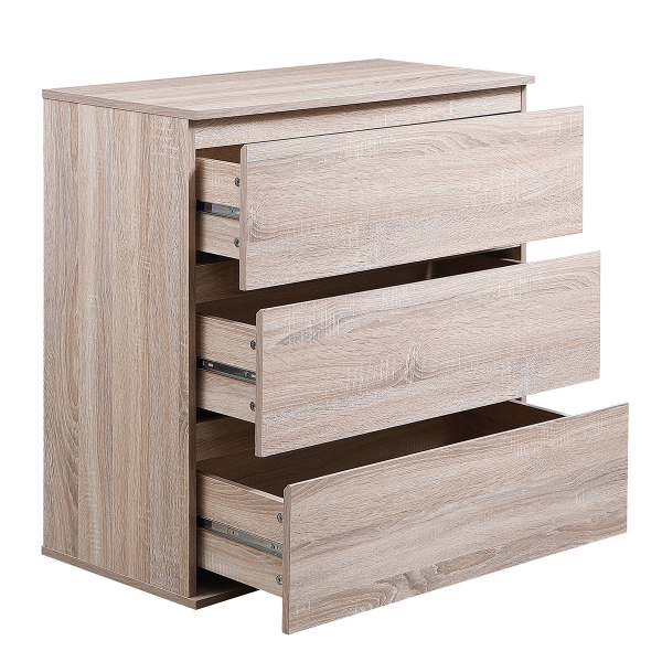 Συρταριέρα 3 Θέσεων (80x40x80) Spitishop Serene Natural