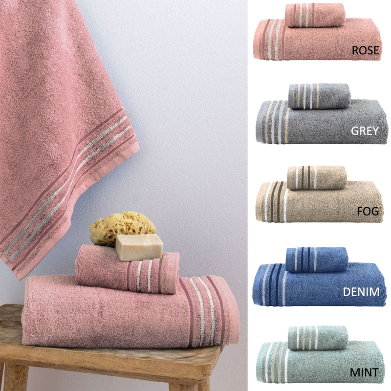 Πετσέτες Μπάνιου (Σετ 3τμχ) Palamaiki Towels Dant 450gsm
