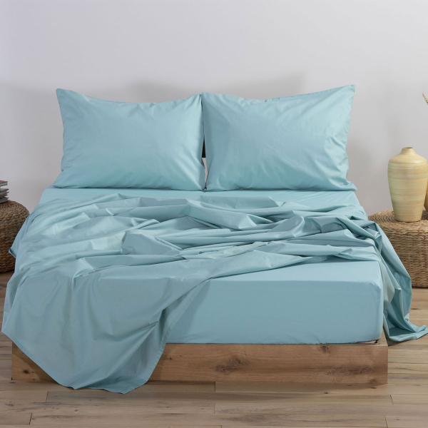 Σεντόνι Διπλο Με Λάστιχο (140x200+30) Nef-Nef Homeware Basic