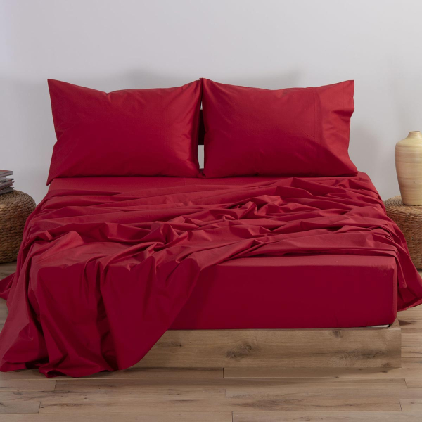 Σεντόνι Υπέρδιπλο Με Λάστιχο (160x200+30) Nef-Nef Homeware Basic