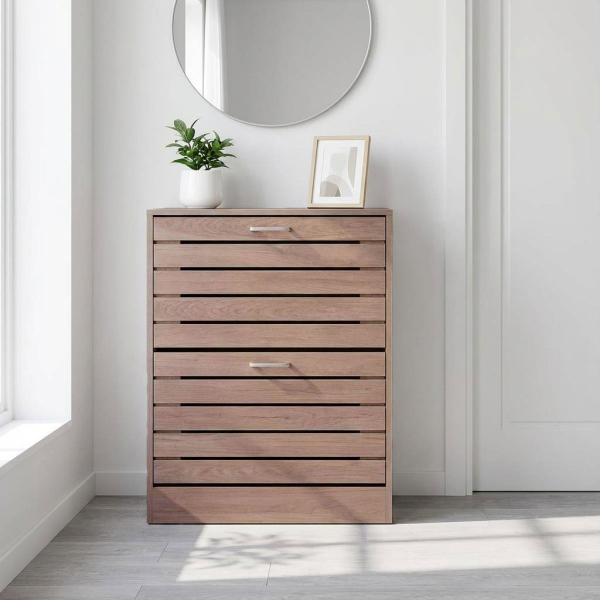 Παπουτσοθήκη Με 2 Ράφια/12 Θέσεων (63x24x80) Spitishop Butler