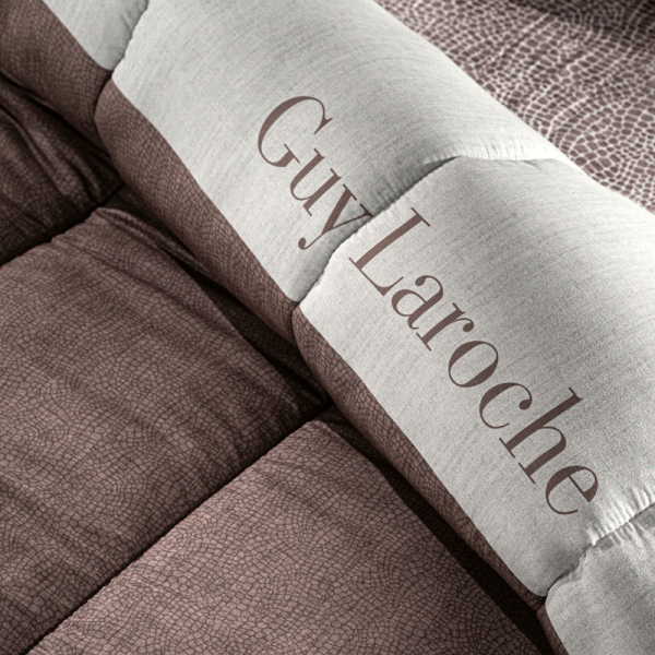 Παπλωματοθήκη Υπέρδιπλη (225x245) Guy Laroche Safari Choco