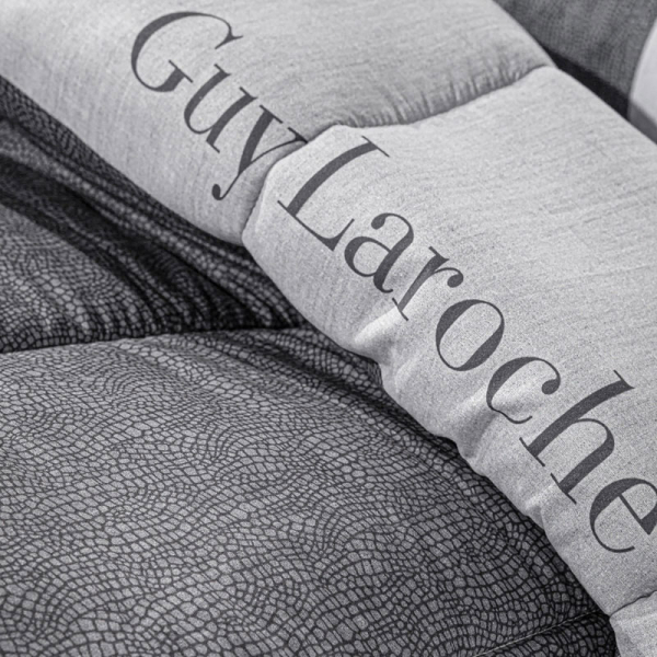 Παπλωματοθήκη Υπέρδιπλη (225x245) Guy Laroche Safari Anthracite