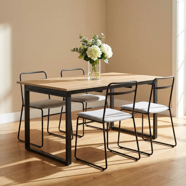 Τραπέζι Τραπεζαρίας Επεκτεινόμενο (160-240x90x75) F-V Aliaj 193553